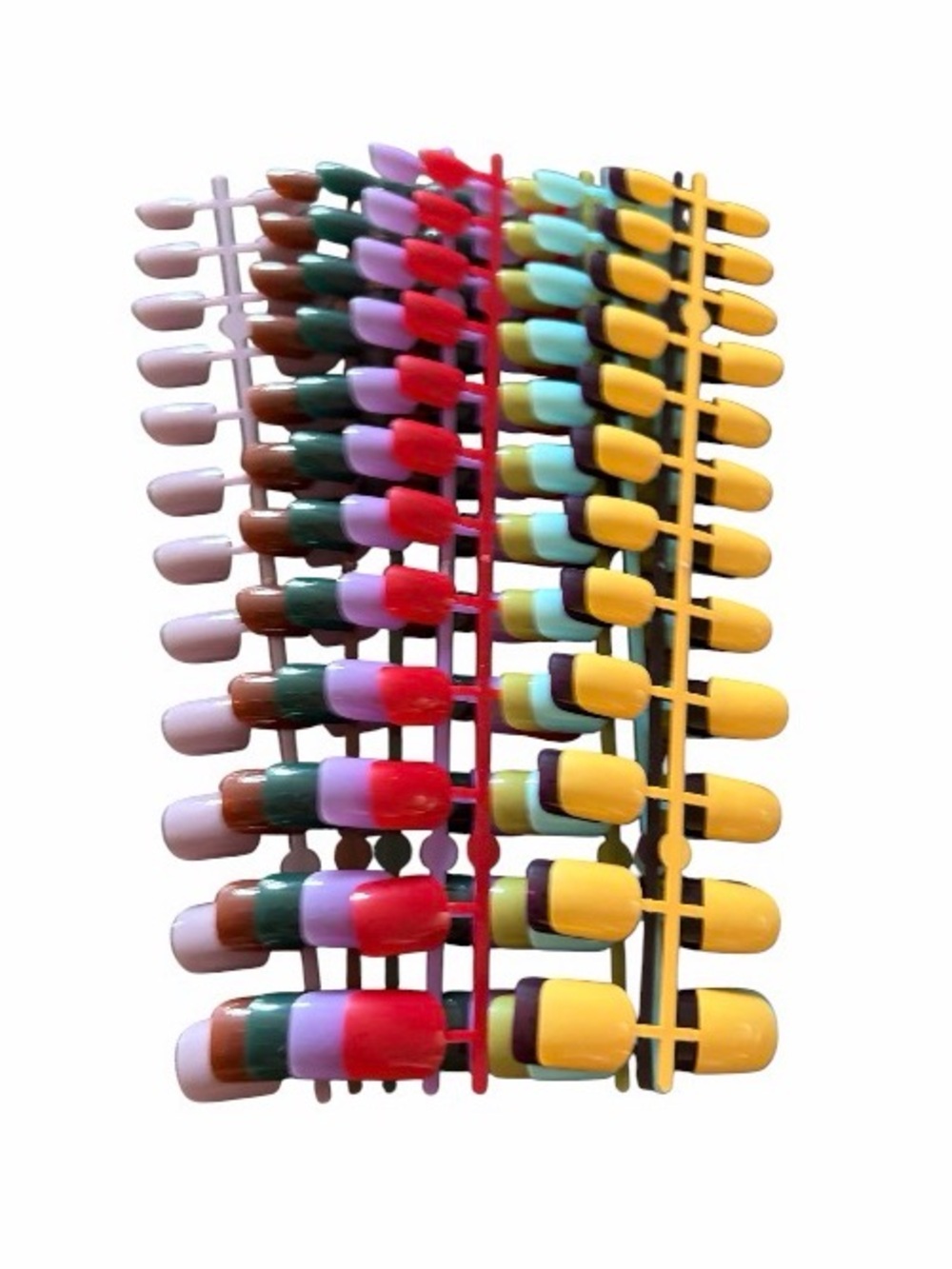 Colorful Assorted Press-On Nails Sets (9 Colors)